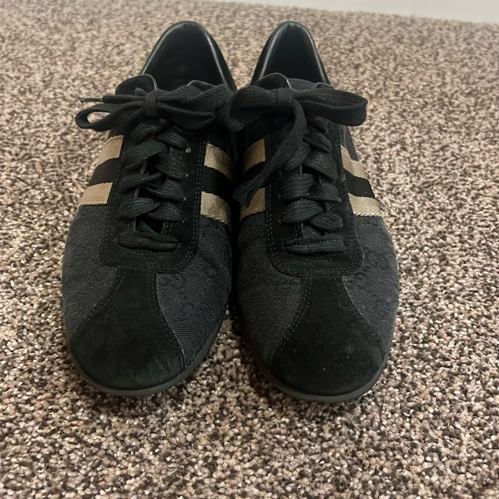 Gucci sneakers classic black size 7